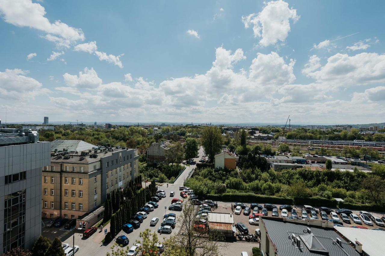 Sky Mountain View Free Parking Apartment Krakow Bagian luar foto